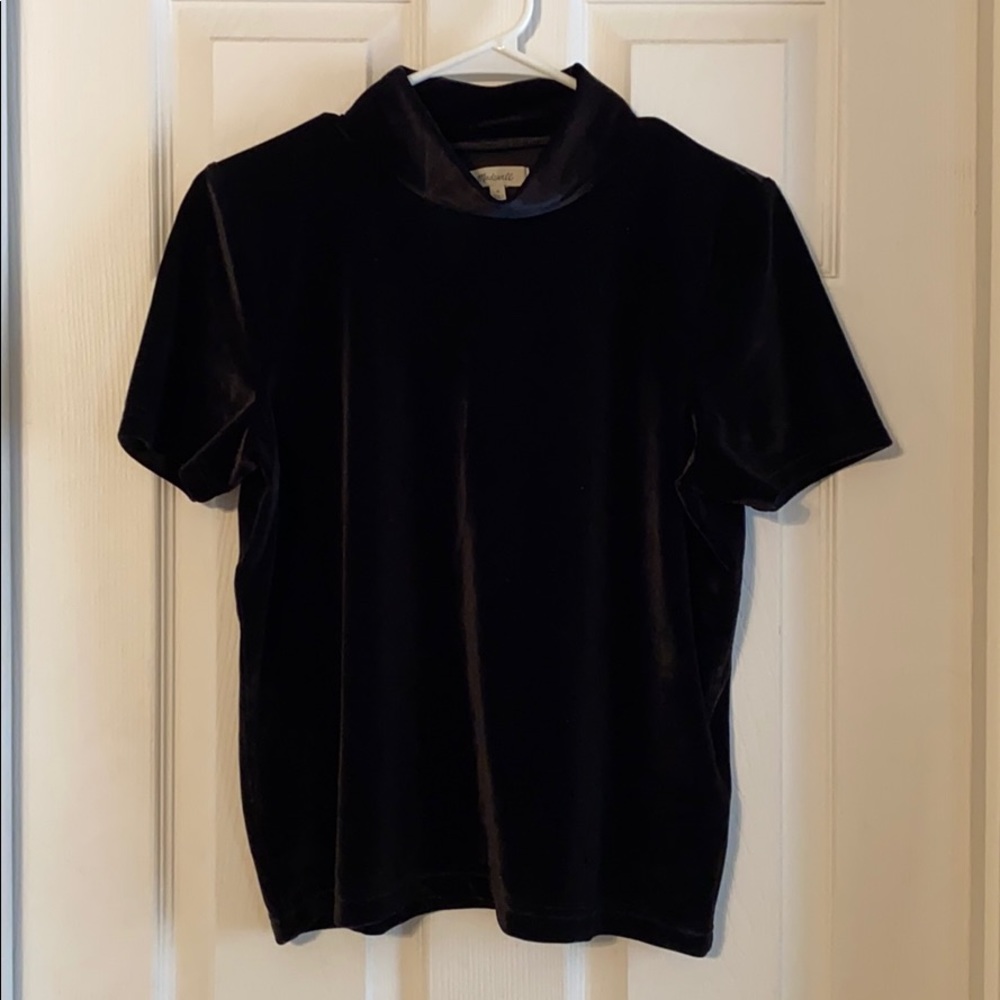 Madewell velvet top